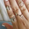 anillos de plata fantasía baratos online